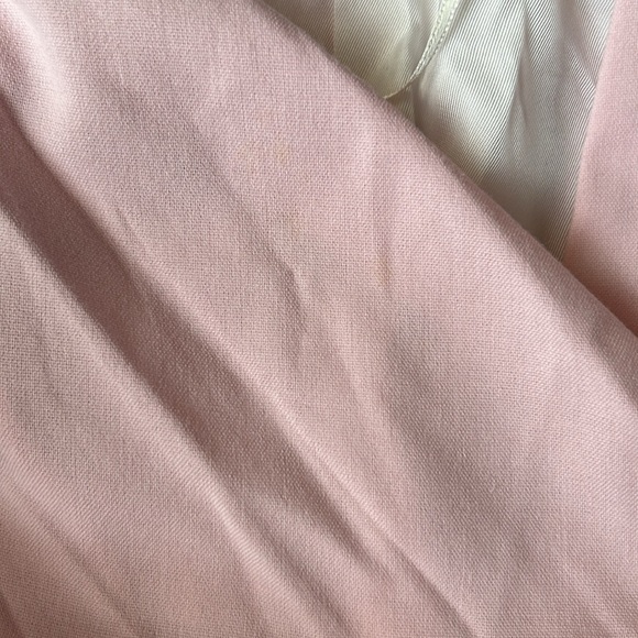 ZARA DRAPED BLAZER DRESS Barbiecore Barbie Core Mini Twist Front Sz S - Picture 13 of 16